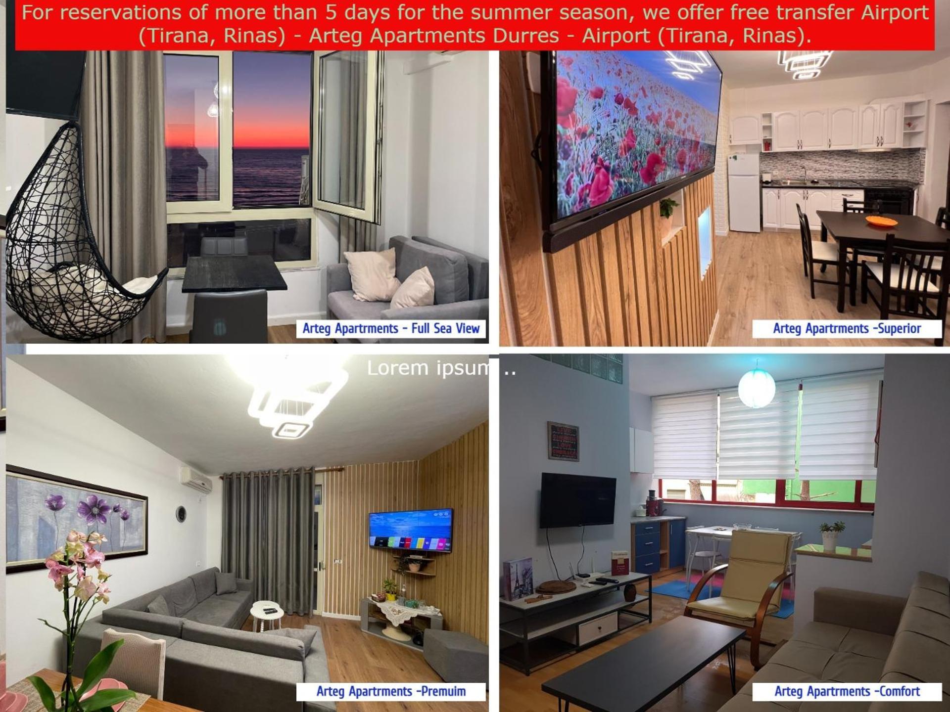 Arteg Apartments Δυρράχιο Εξωτερικό φωτογραφία